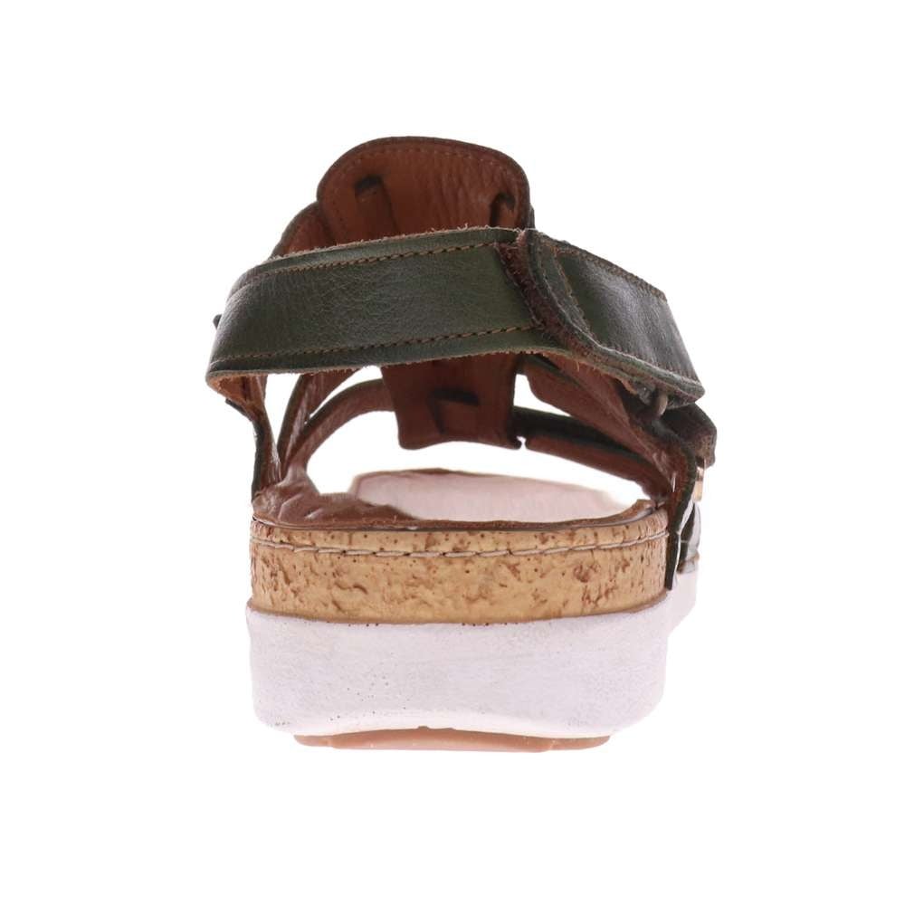 Revere Women's Santorini Gladiator Sandal - Khaki - Product View - 7