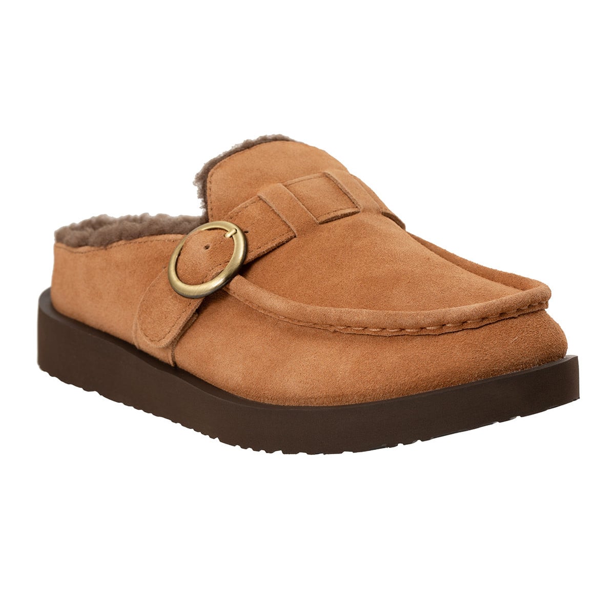 Revitalign Alpine Snug Women's Buckle Clog - Toffee