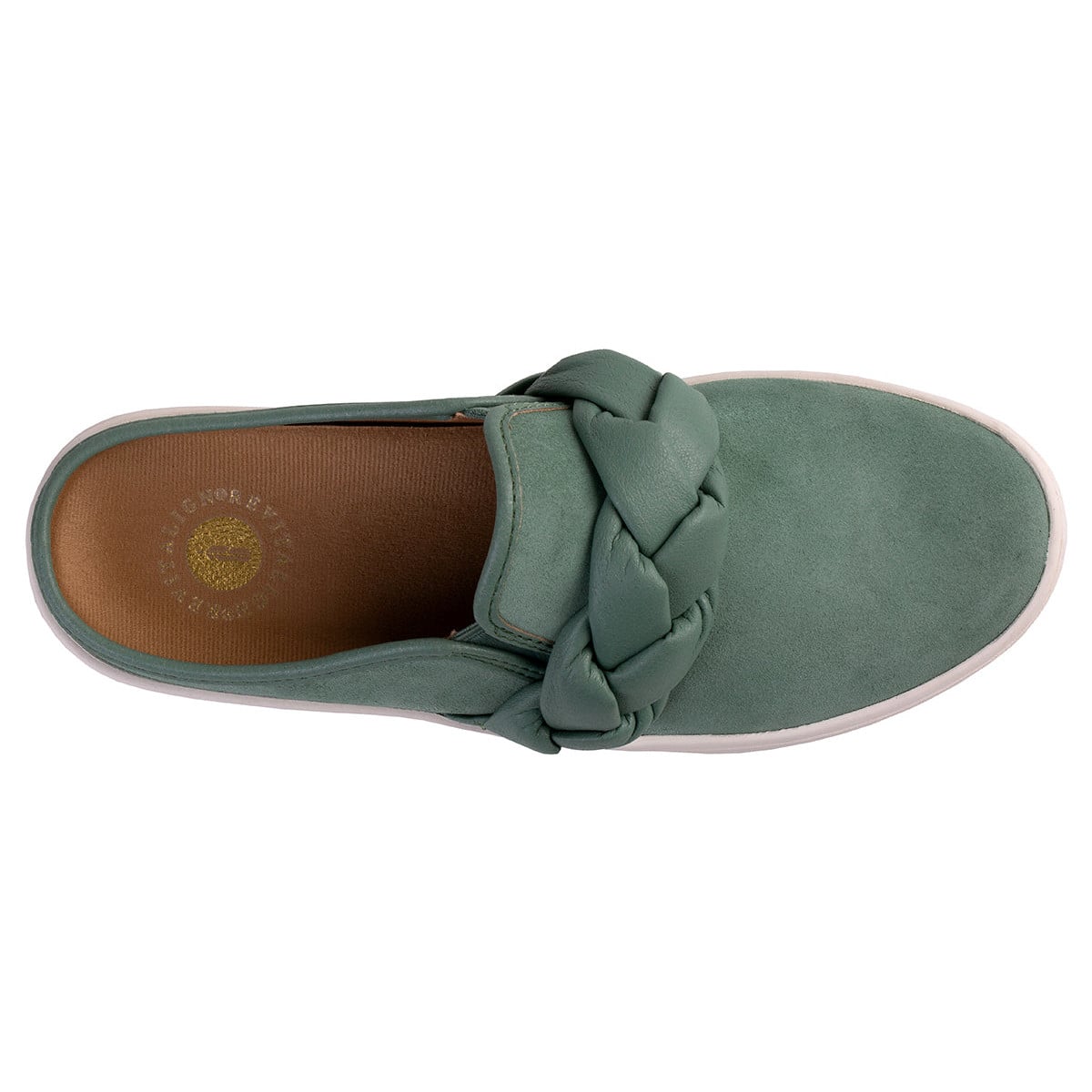 Revitalign Barbados Hanna Braid Women's Mule - Frost Green