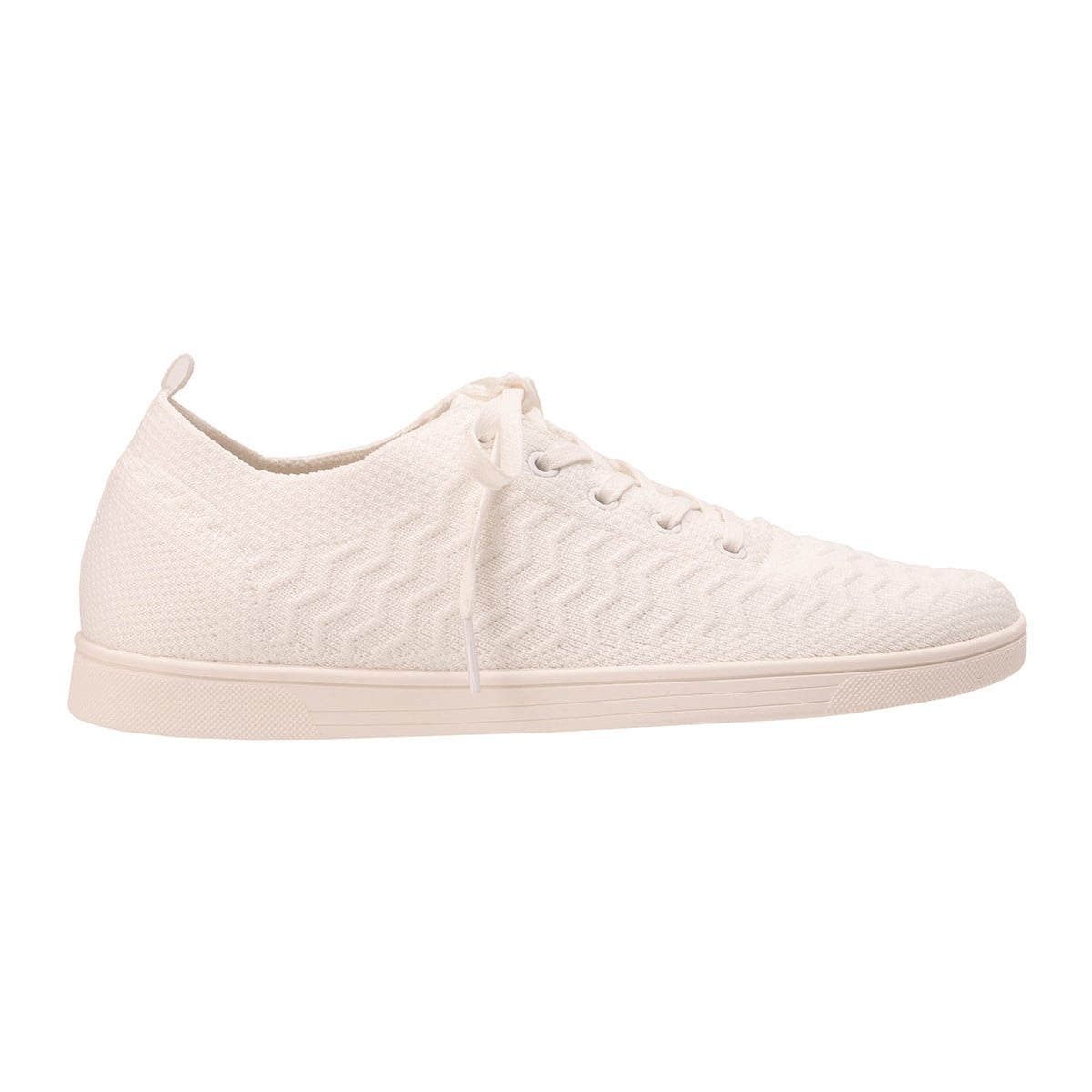 Revitalign Captain Stretch Women's Lace-Up Sneaker - White