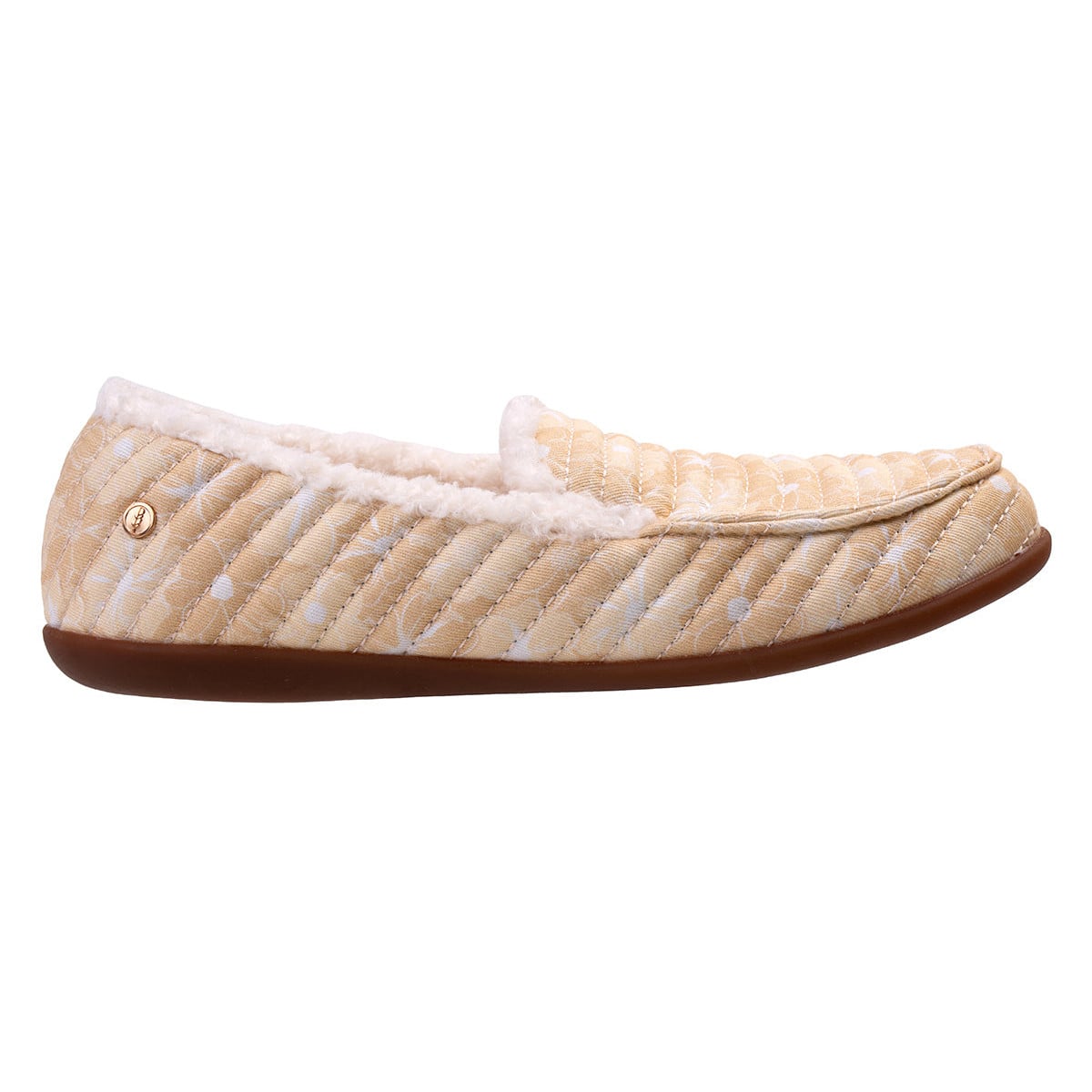 Revitalign Cedar Women's Cozy Textile Slipper - Almond Buff