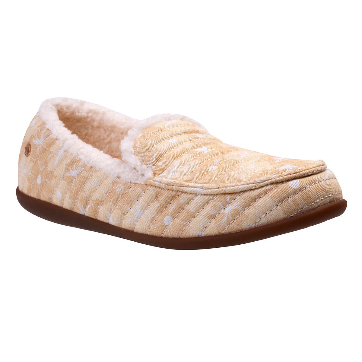 Revitalign Cedar Women's Cozy Textile Slipper - Almond Buff