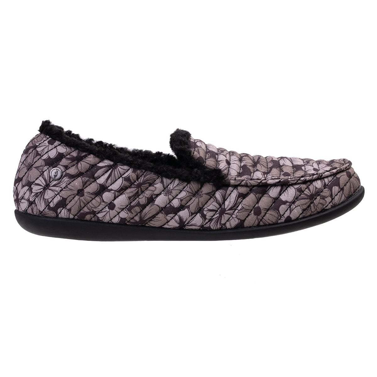 Revitalign Cedar Women's Cozy Textile Slipper - Black