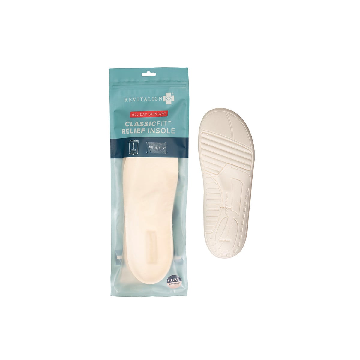 Revitalign Classic Fit Cozy Women's Replacement Insole - One Color