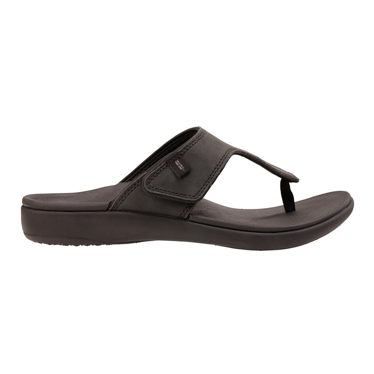 Revitalign Coco Women's Adjustable T-Strap Sandal - Black