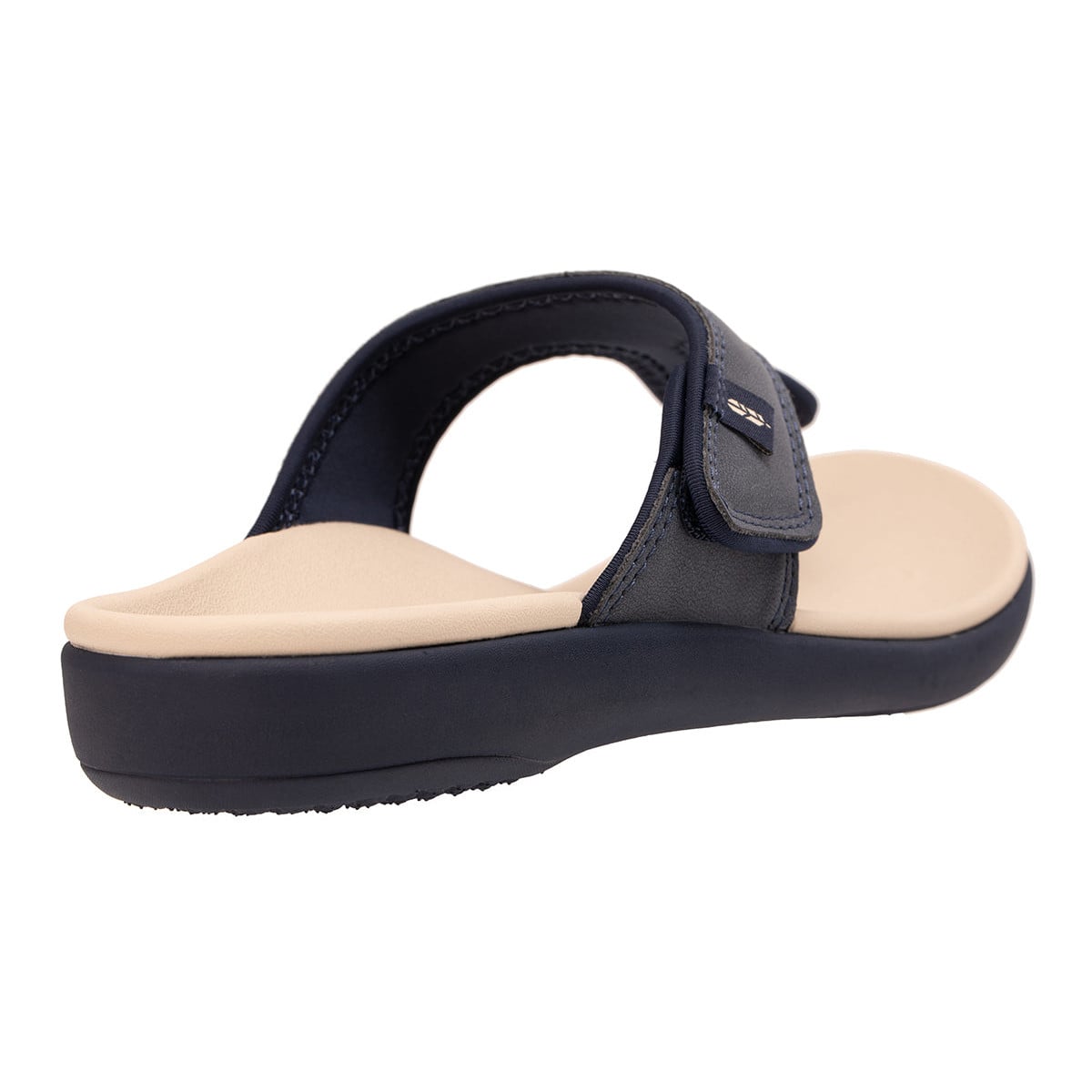Revitalign Coco Women's Adjustable T-Strap Sandal - Navy