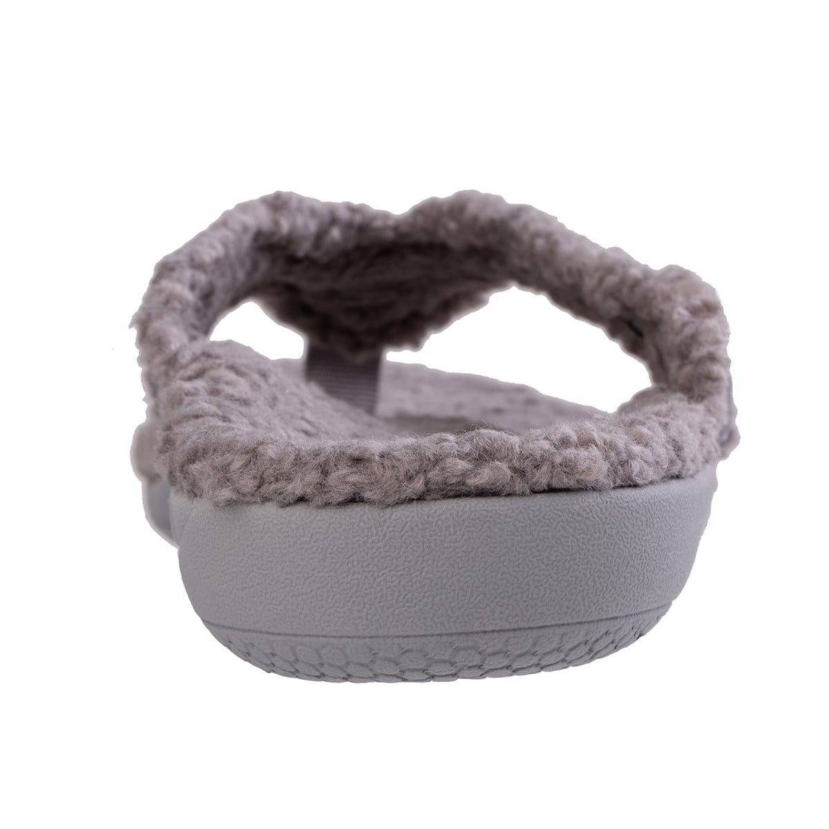 Revitalign Coco Satin Women's Toe-Post Slipper - Grey
