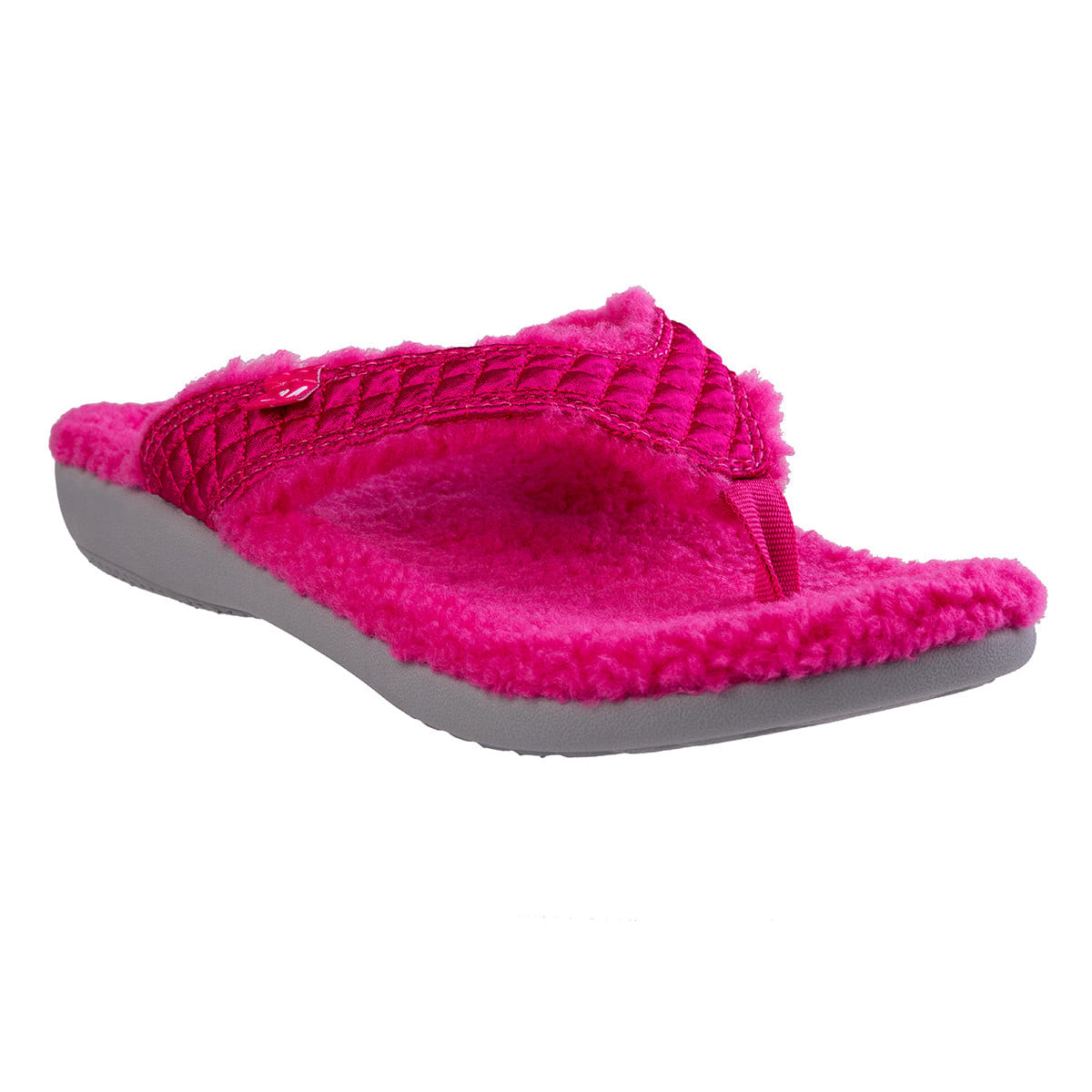 Revitalign Coco Satin Women's Toe-Post Slipper - Pink