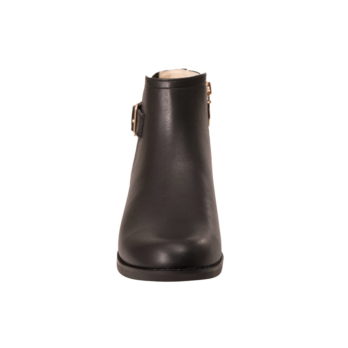 Revitalign Dakotah Women's Leather and Suede Ankle Boot - Black