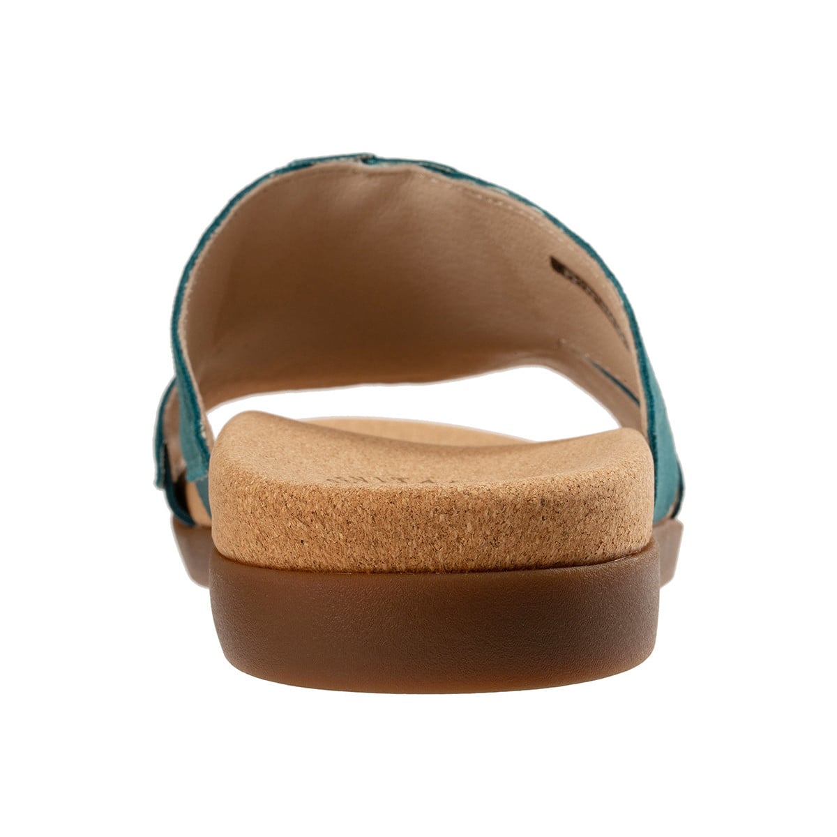 Revitalign Dolce Women's Suede Slide Sandal - Spruce Green