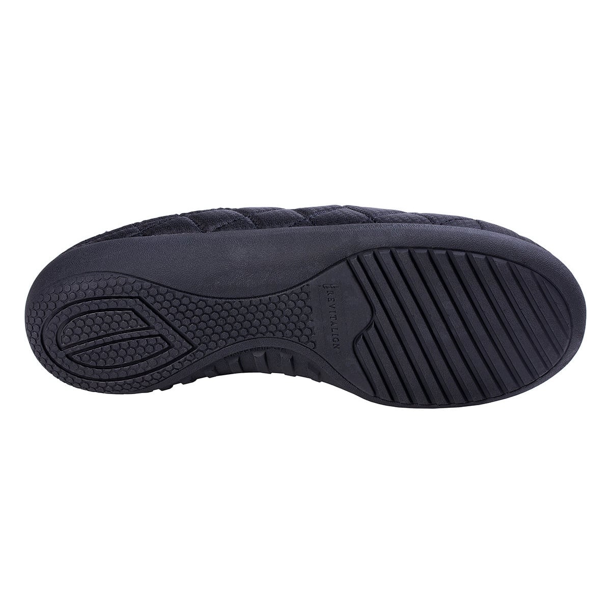 Revitalign Men's Dr. Nick Slip-On Slipper - Black