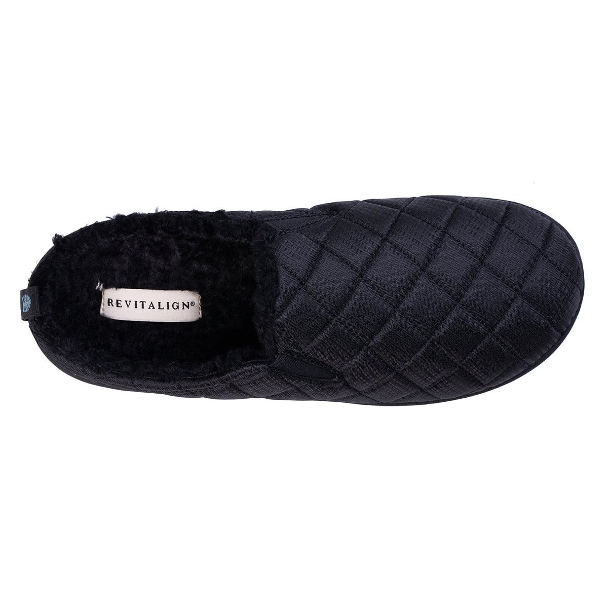 Revitalign Men's Dr. Nick Slip-On Slipper - Black