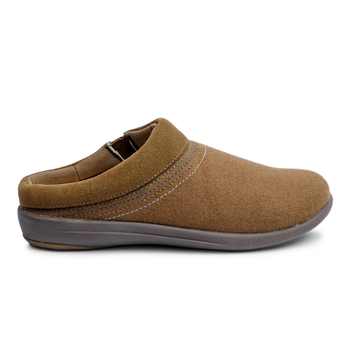 Revitalign Eden Clog Supportive Comfort Women's Shoes in Bison