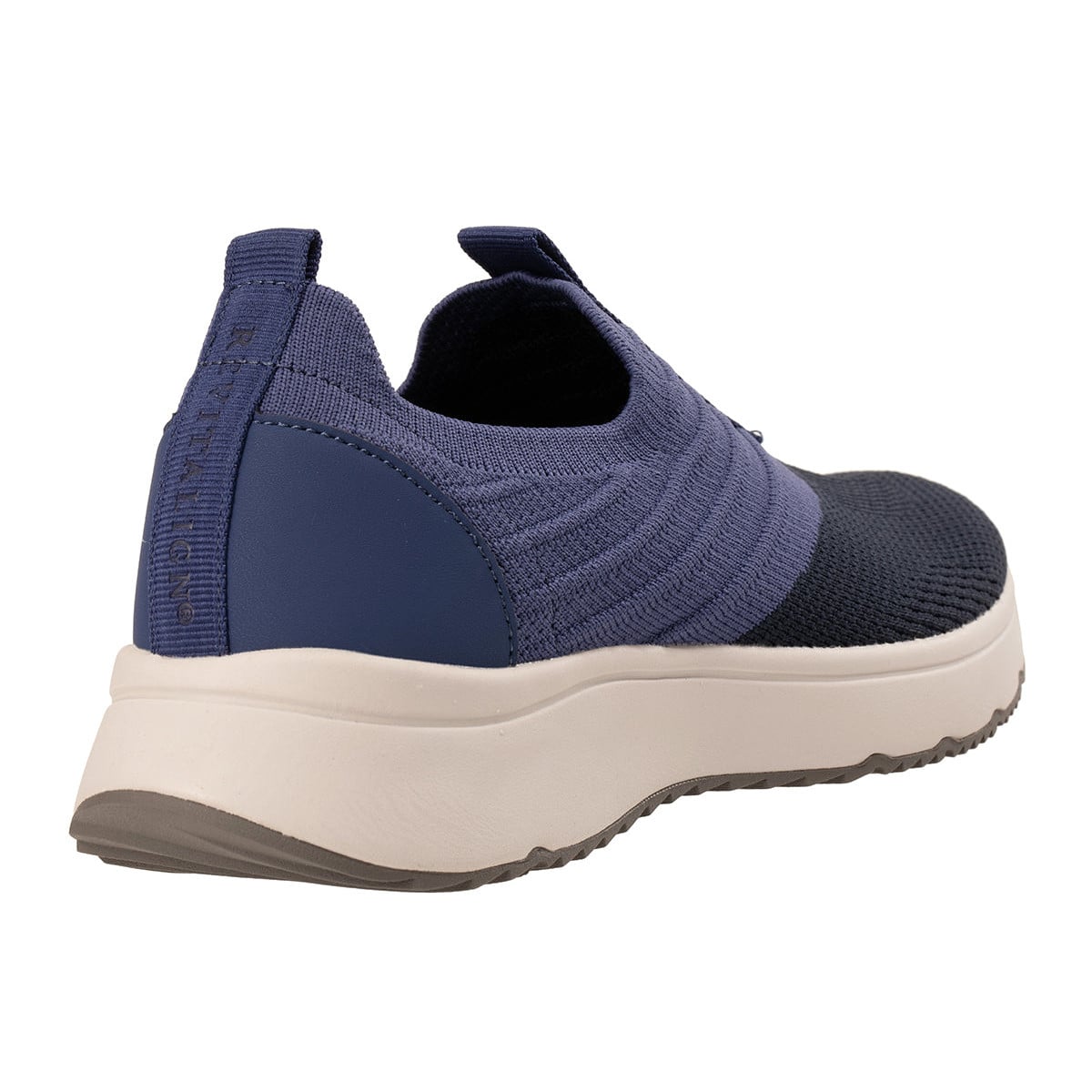 Revitalign Ella Women's Knit Slip-On Walking Sneaker - Navy