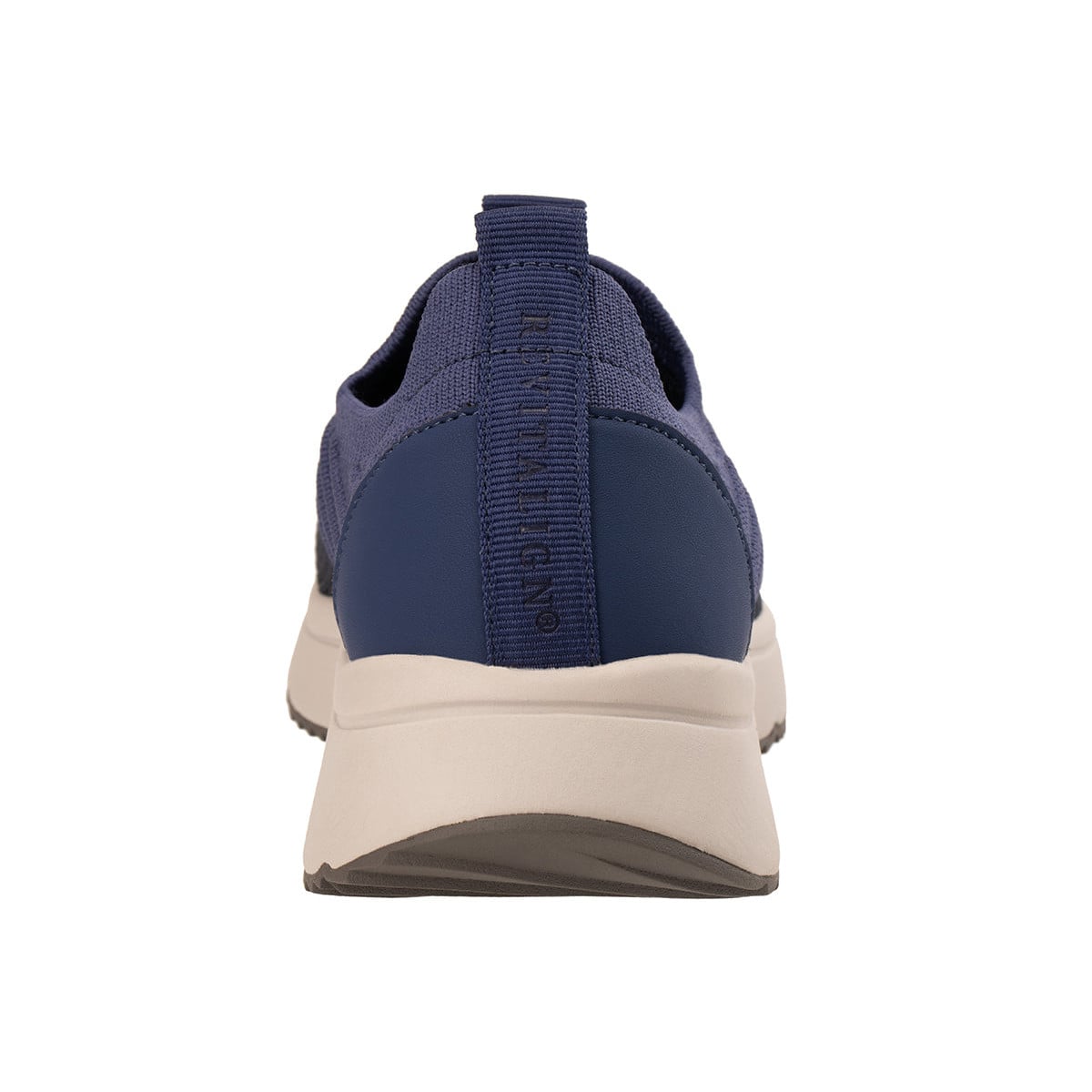 Revitalign Ella Women's Knit Slip-On Walking Sneaker - Navy