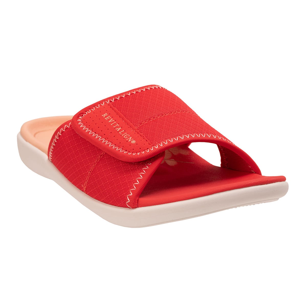 Revitalign Energized Women's Adjustable Mesh Slide Sandal - Watermelon