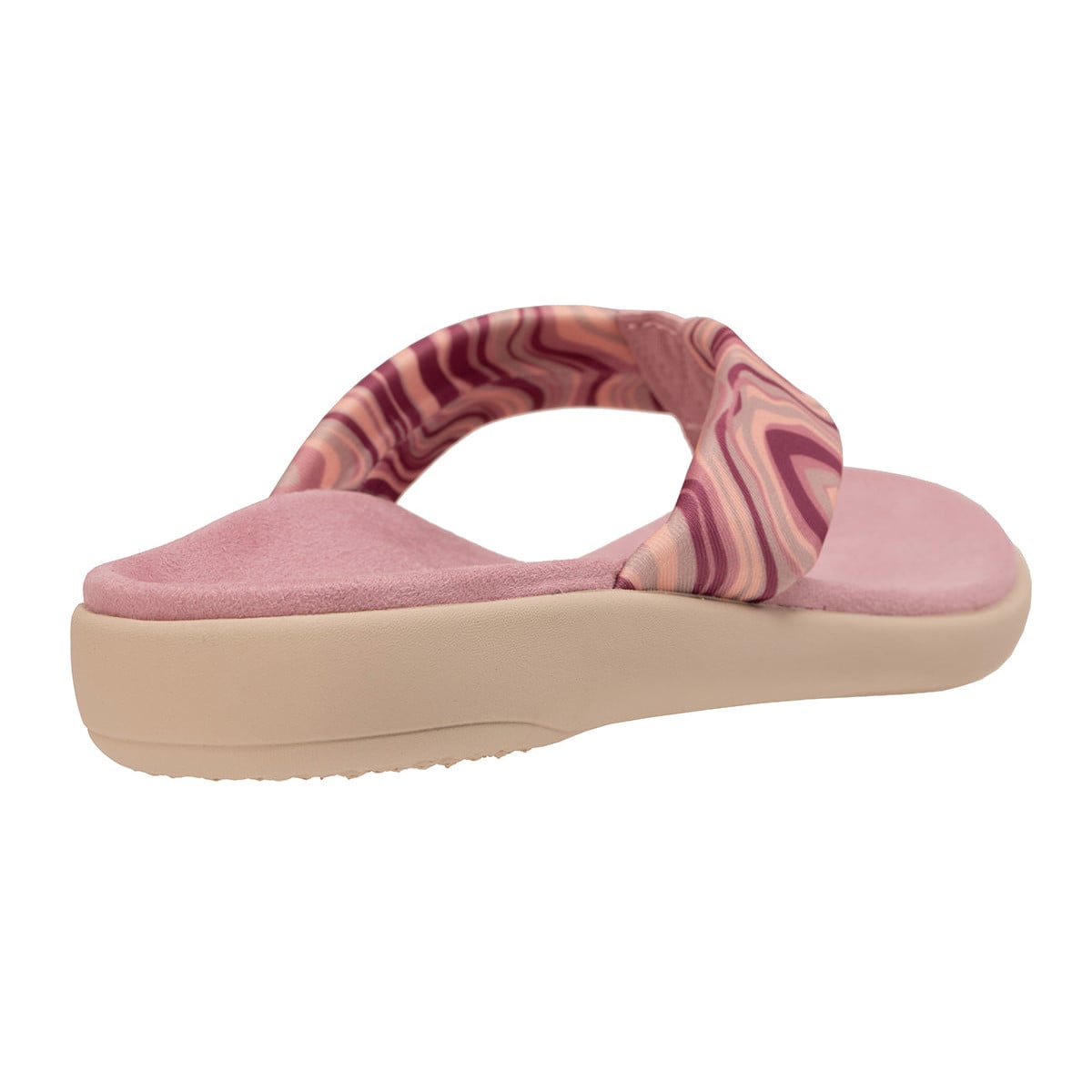Revitalign Euphoria Fresh Women's Printed Flip-Flop Sandal - Creole Pink