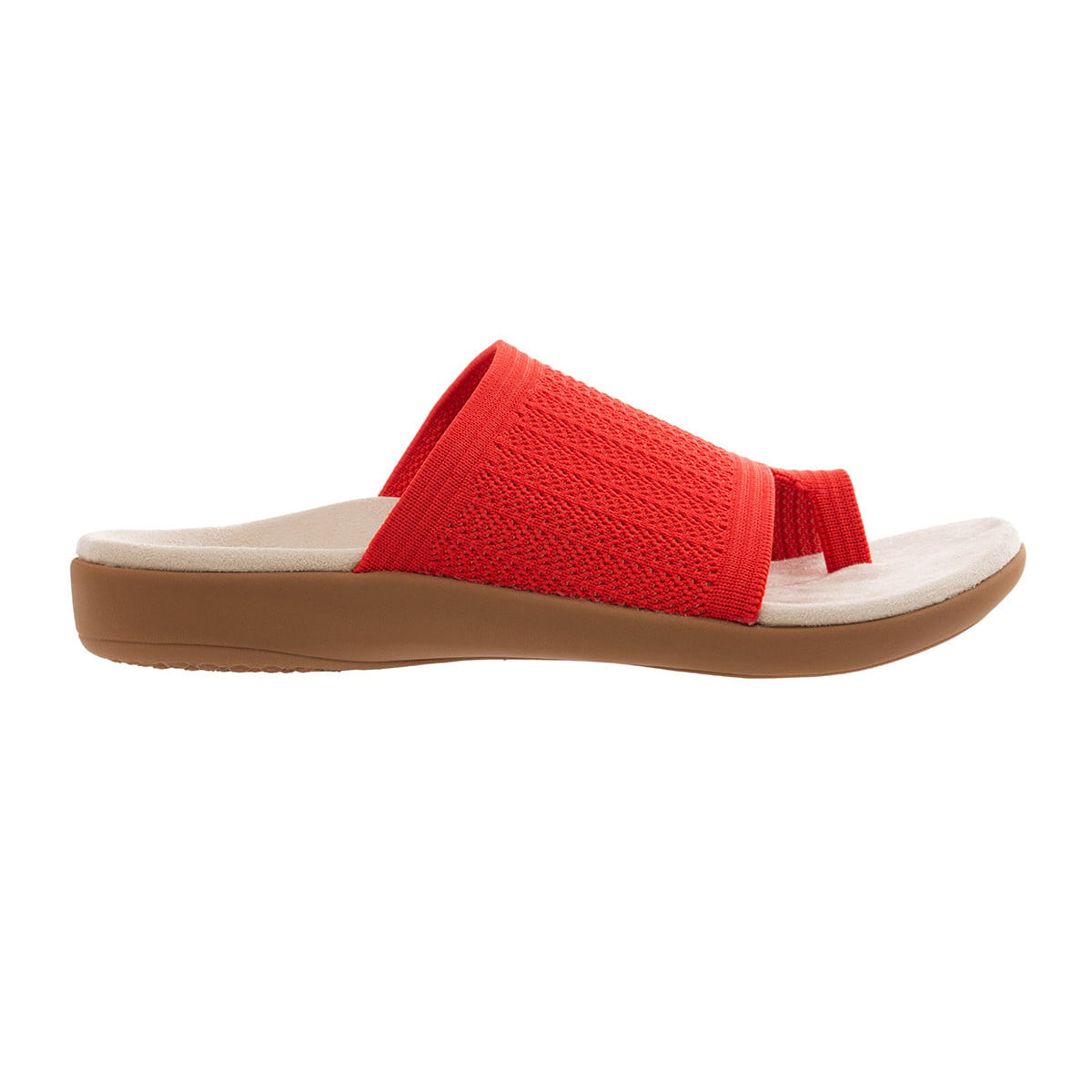 Revitalign Evelyn Serenity Women's Knit Toe Loop Slide Sandal - Watermelon