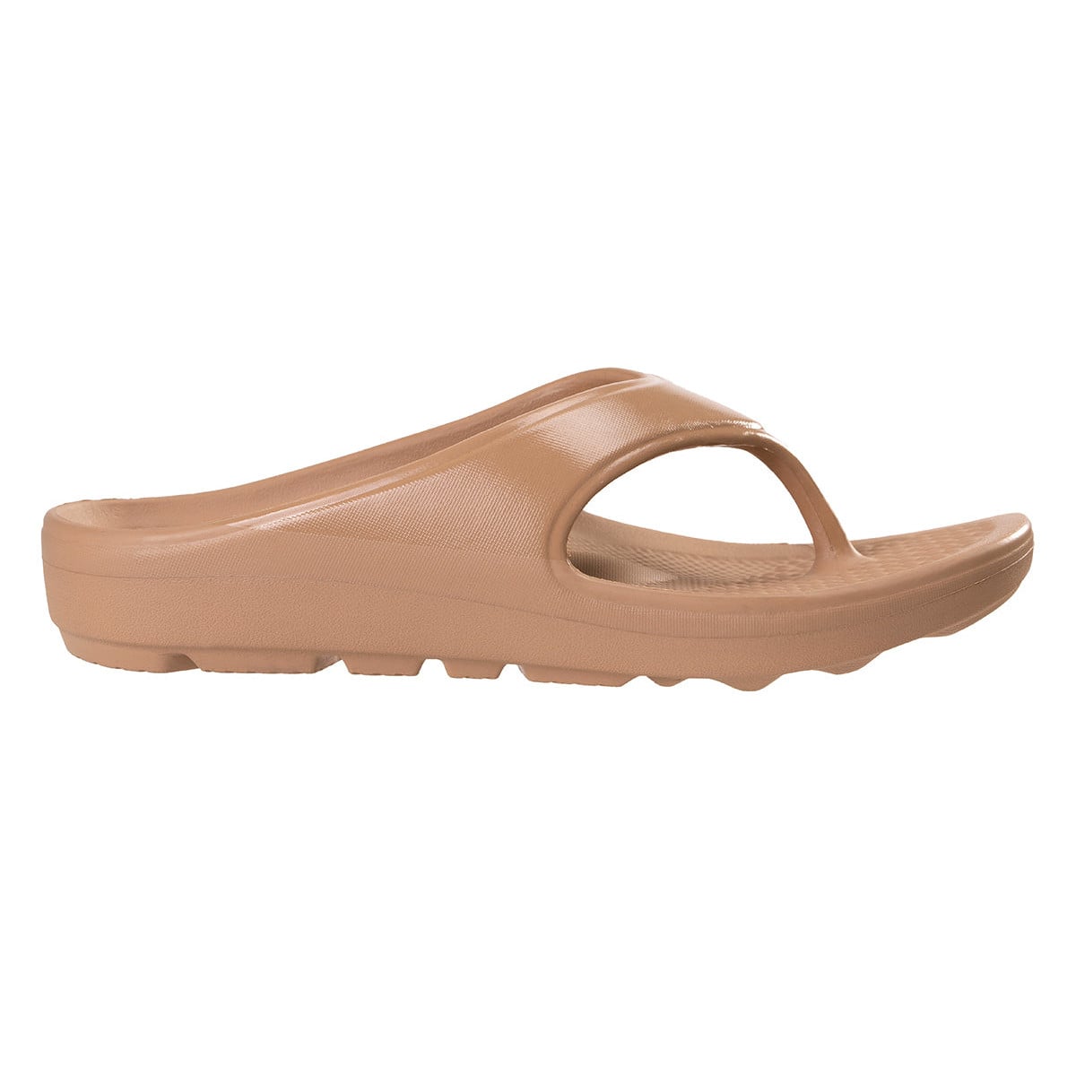 Revitalign Fusion Energy Women's Molded Flip Flop Sandal - Nougat