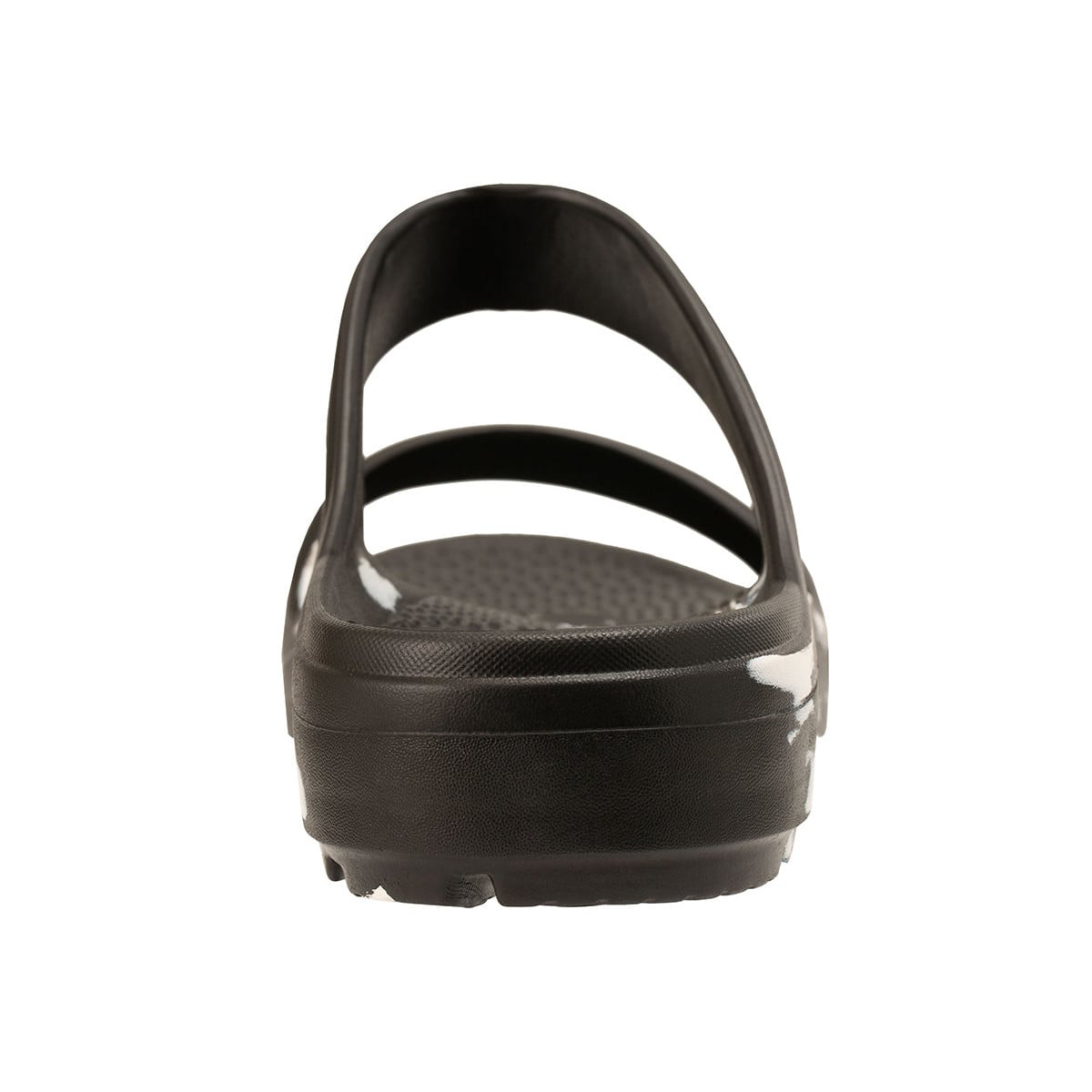 Revitalign Fusion Zest Marble Women's Recovery Slide Sandal - Black