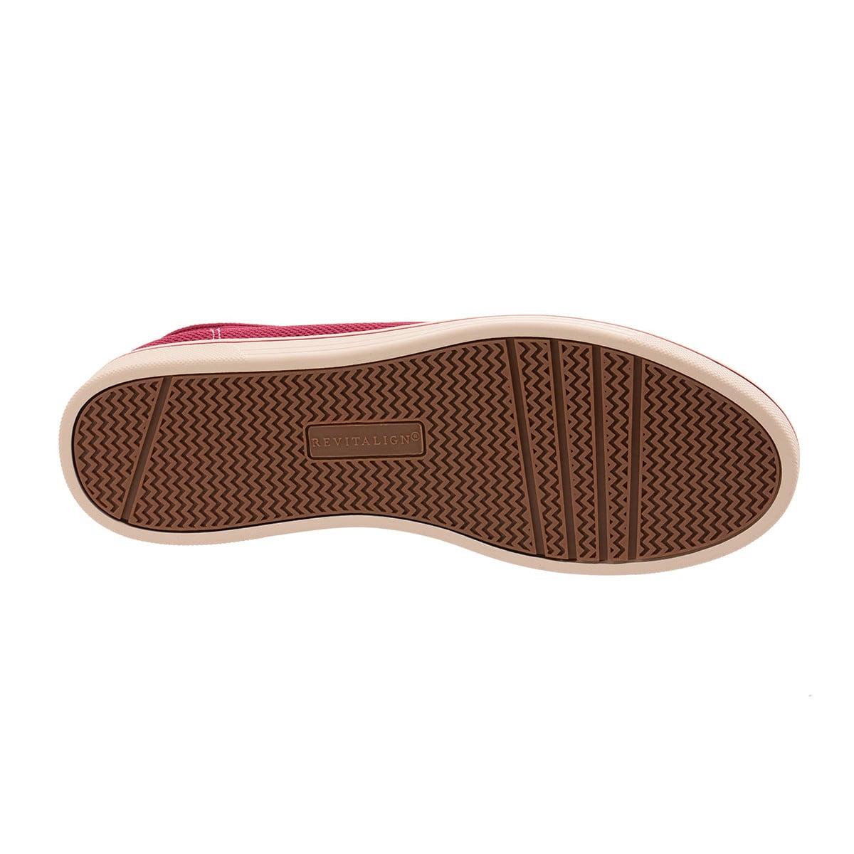Revitalign Gemma Sparkle Women's Knit Slip-On Sneaker - Plum
