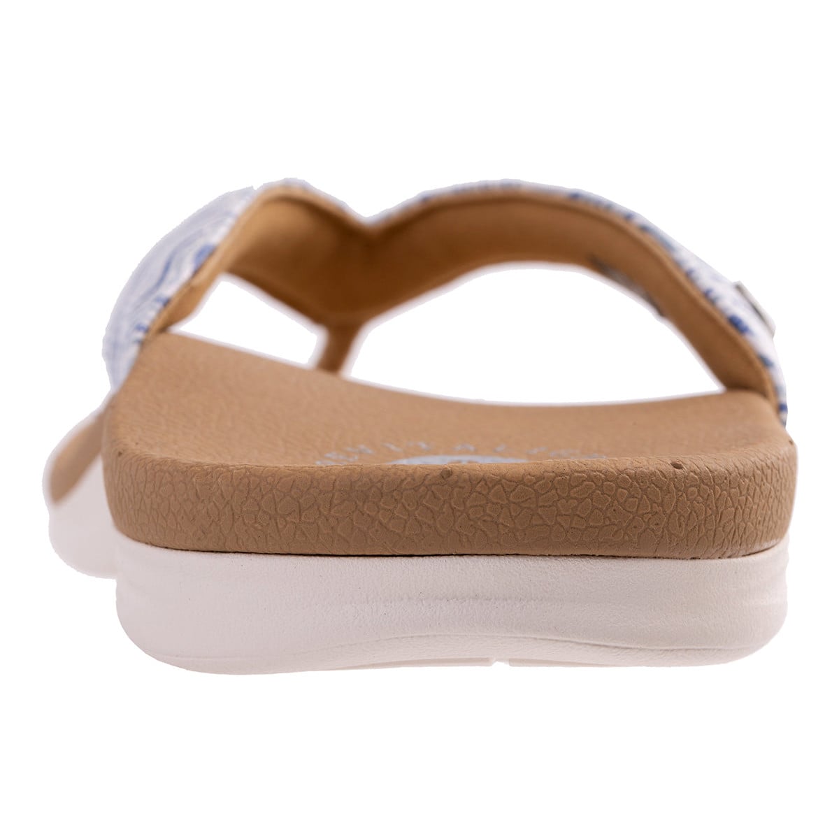 Revitalign Gulf Retro Women's Toe-Post Sandal - Blue