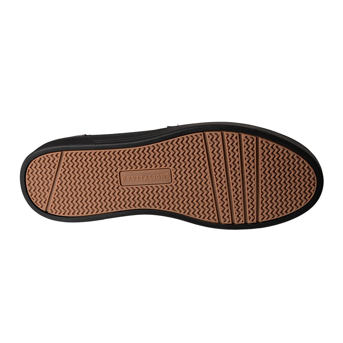 Revitalign Hamlet Women's Knit Penny Loafer - Black