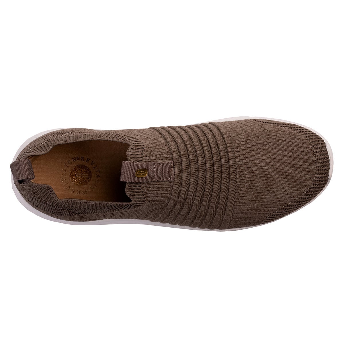 Revitalign Harbor Women's Knit Slip-On Sneaker - Fossil