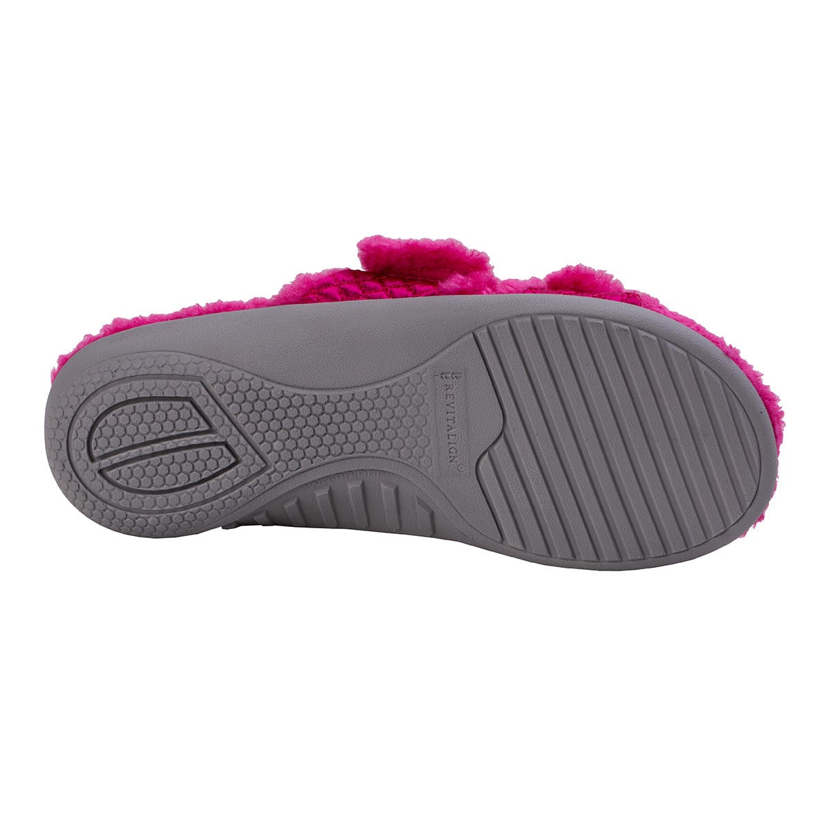 Revitalign Janie Satin Women's Cross-Strap Slipper - Pink
