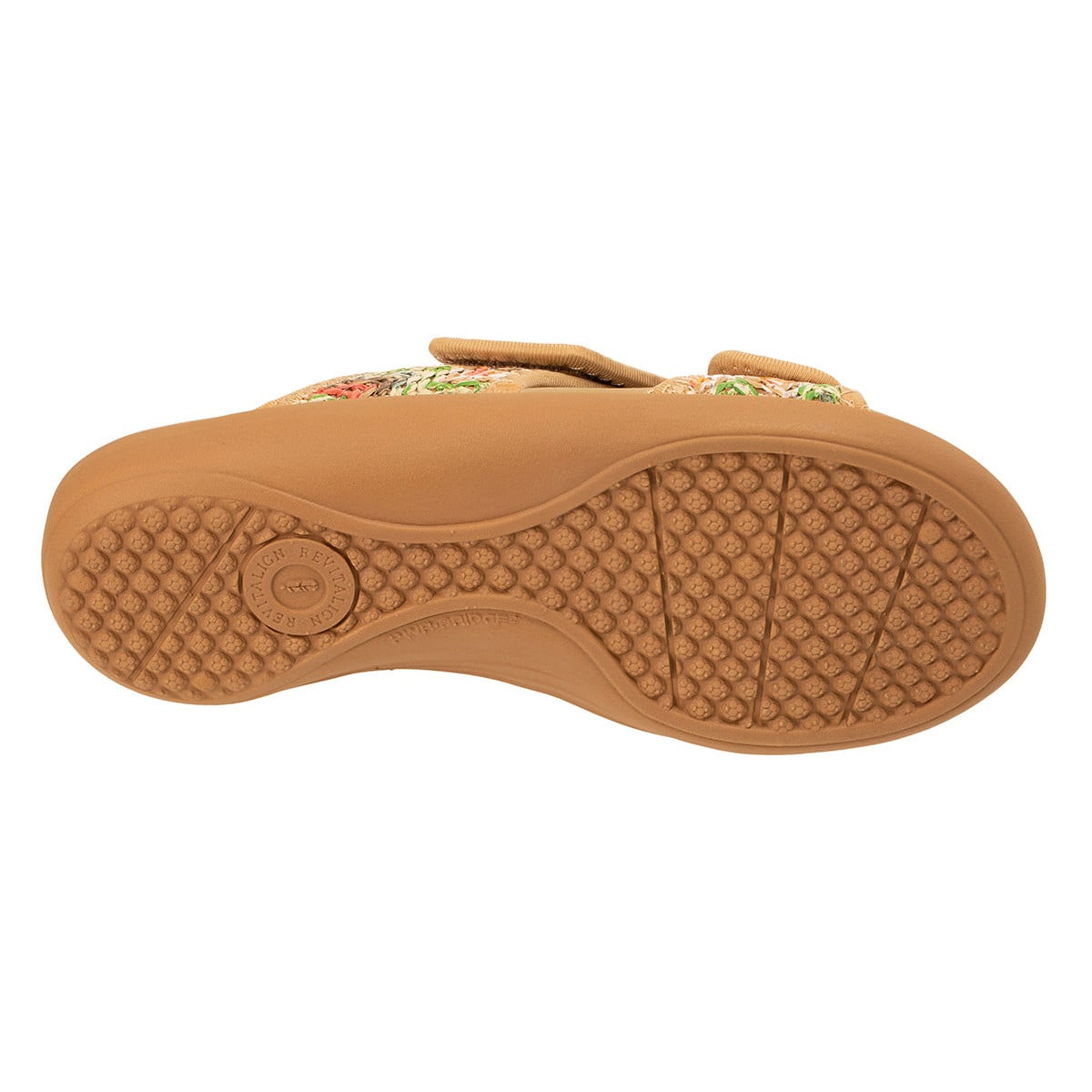 Revitalign Kholo Capri Women's Adjustable Raffia Sandal - Multi