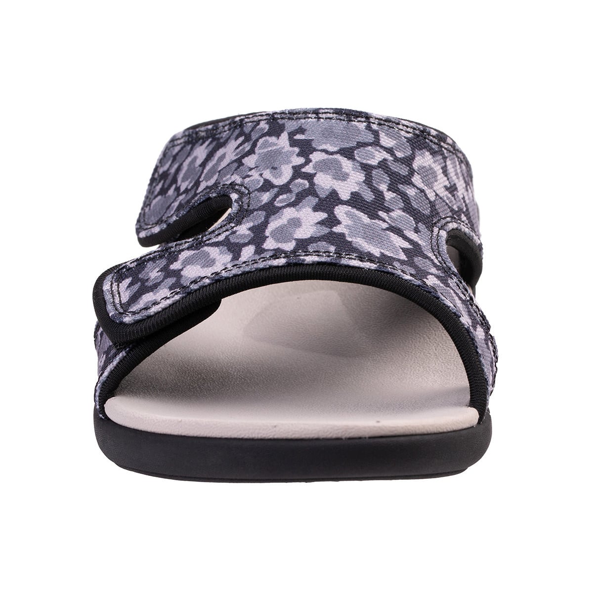 Revitalign Kholo Mod Floral Women's Slide Sandal - Black