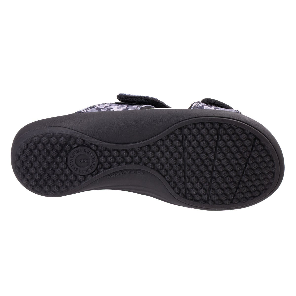 Revitalign Kholo Mod Floral Women's Slide Sandal - Black