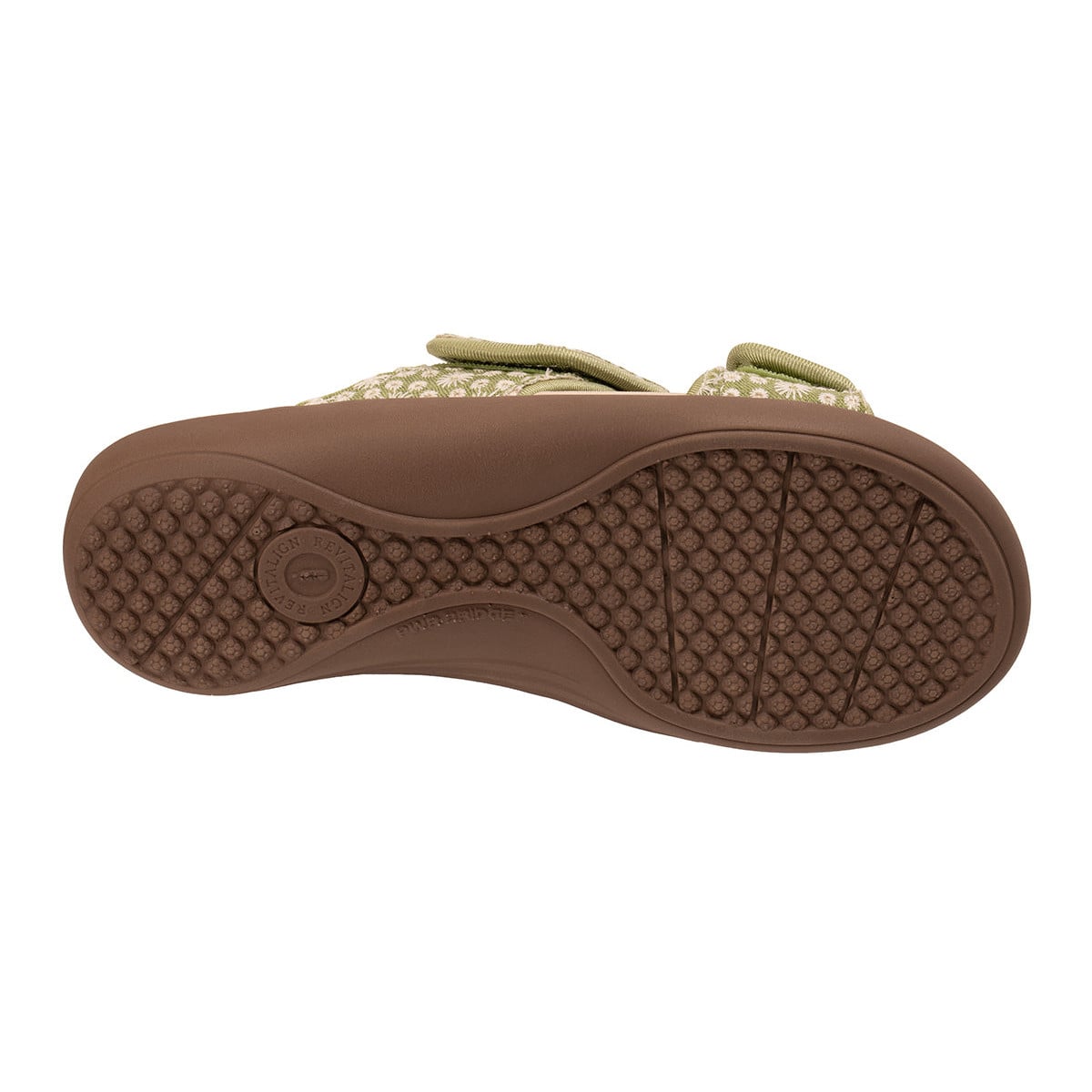 Revitalign Kholo Society Women's Eyelet Two-Strap Sandal - Olive