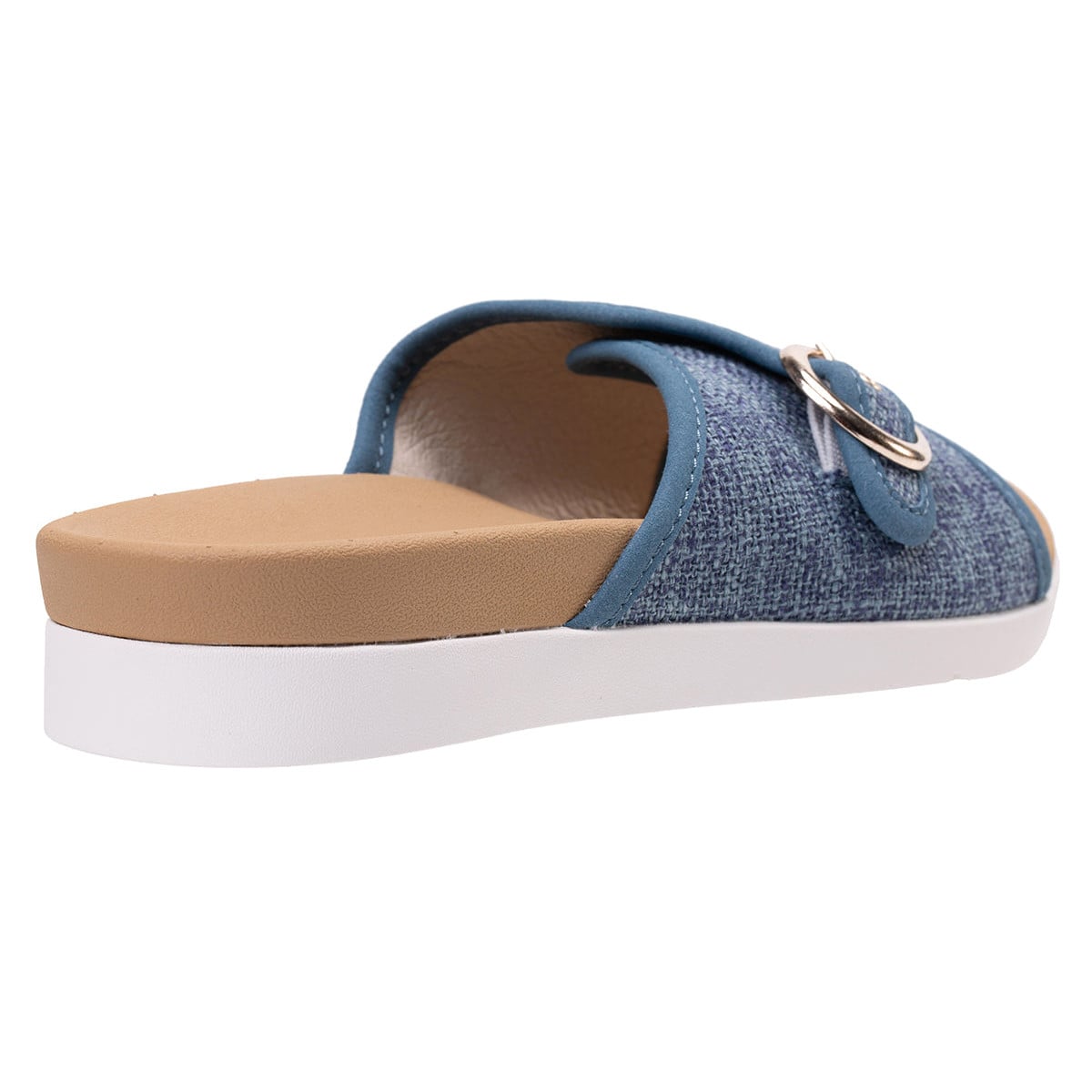 Revitalign Mabel Women's Buckle Slide Sandal - Blue