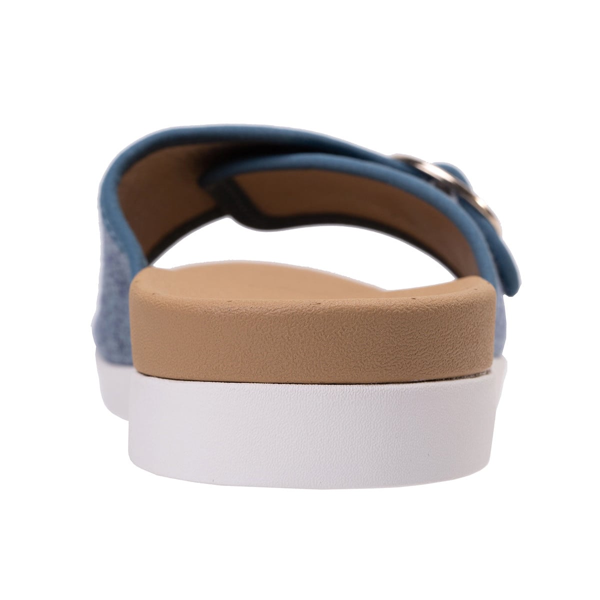 Revitalign Mabel Women's Buckle Slide Sandal - Blue