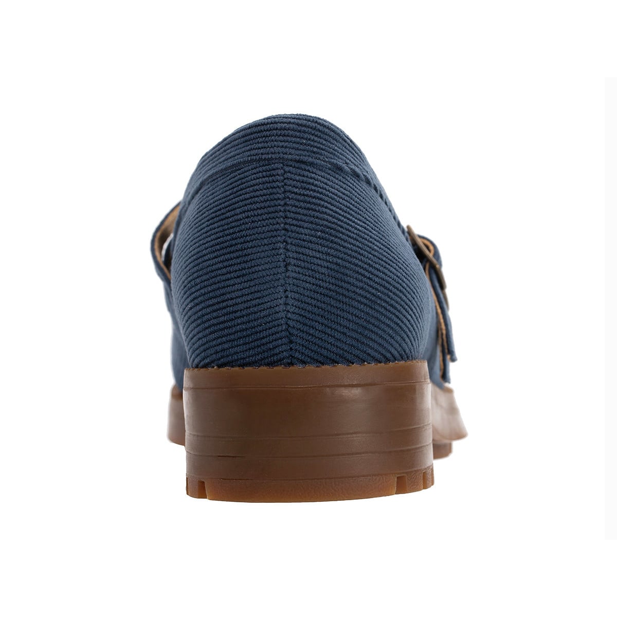 Revitalign Maple Women's Double-Strap Loafer - Navy Corduroy