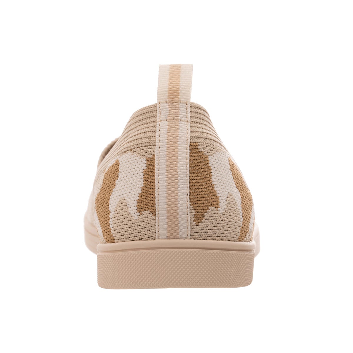 Revitalign Mariner Camo Women's Knit Slip-On Sneaker - Sesame