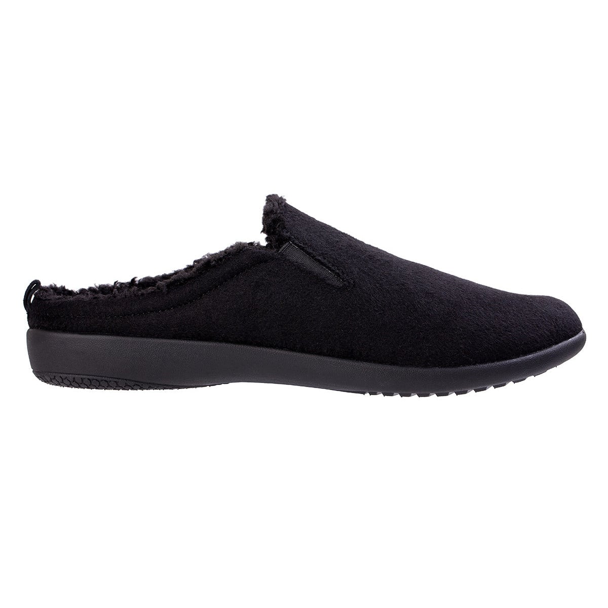 Revitalign Men's Dundee Cozy Slip-On Slipper - Black