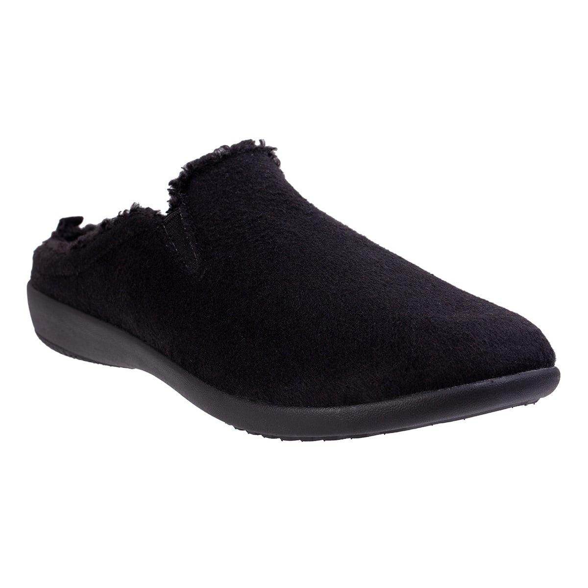 Revitalign Men's Dundee Cozy Slip-On Slipper - Black