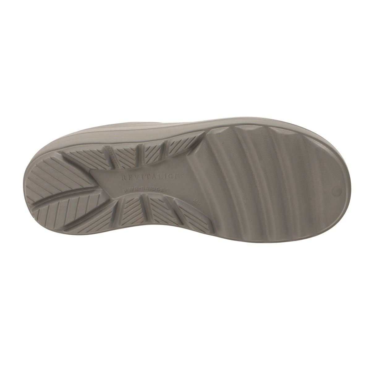 Revitalign Fusion Vitality Men's Ventilated Recovery Clog - Charcoal
