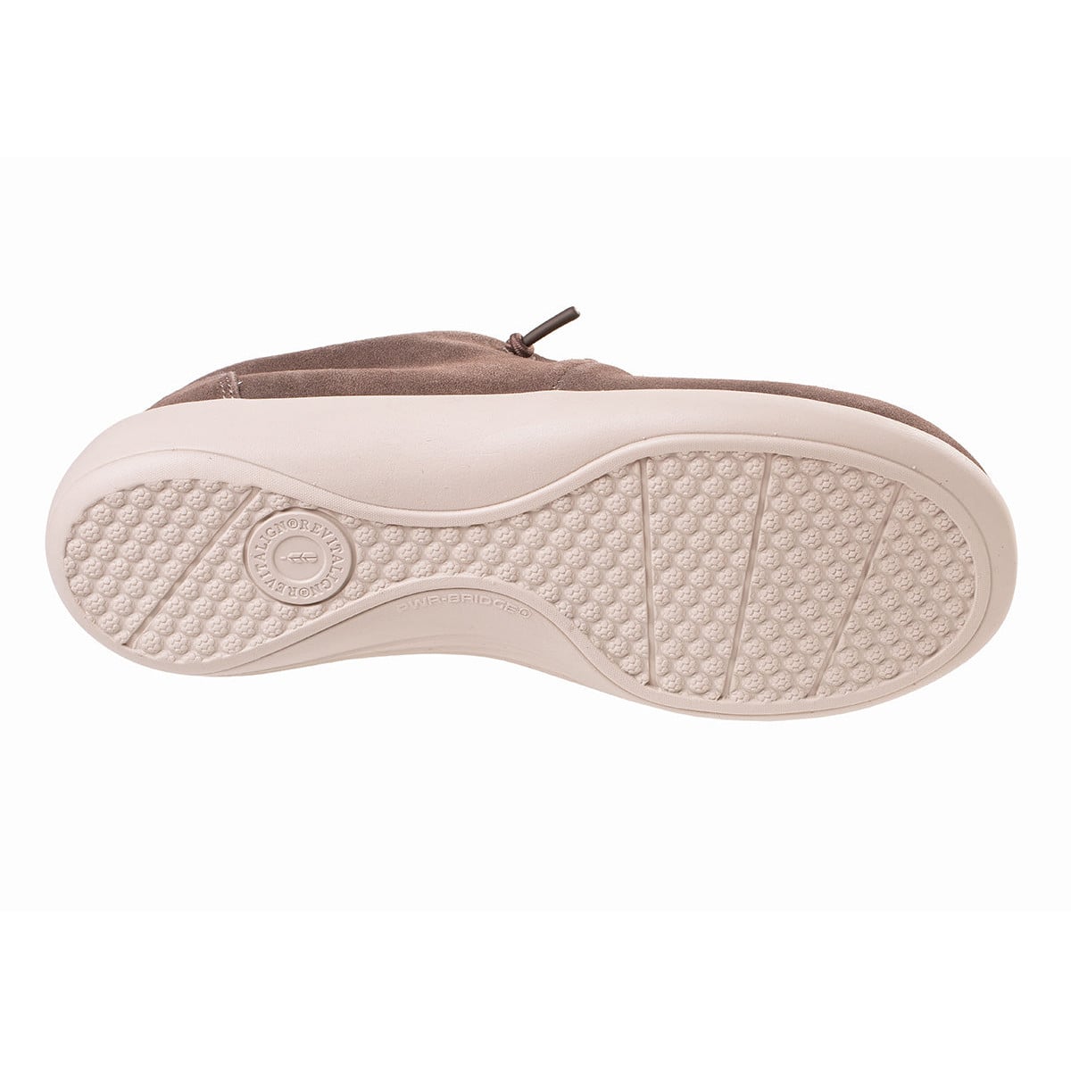 Revitalign Men's Siesta Wallaby Slip-On Shoe - Fossil