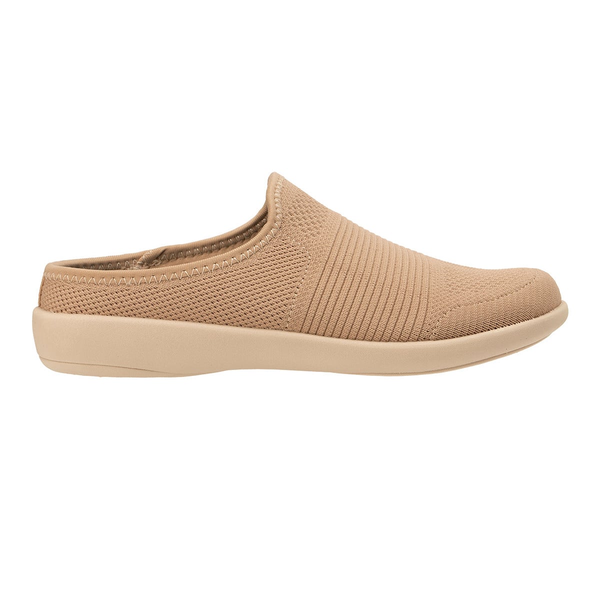Revitalign Miranda Women's Knit Slip-On Mule - Sesame
