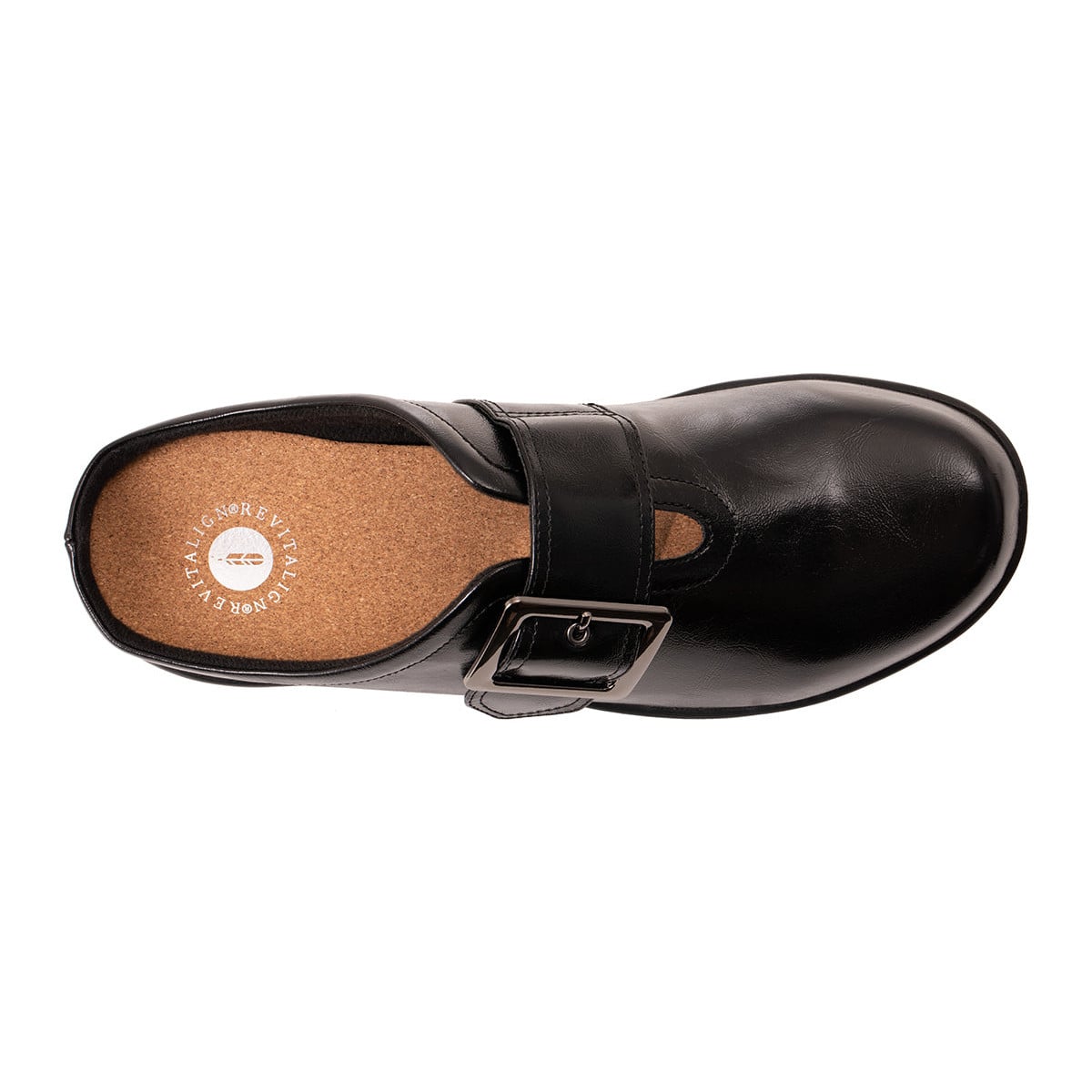Revitalign Modesto Women's Adjustable Closed-Toe Clog - Black