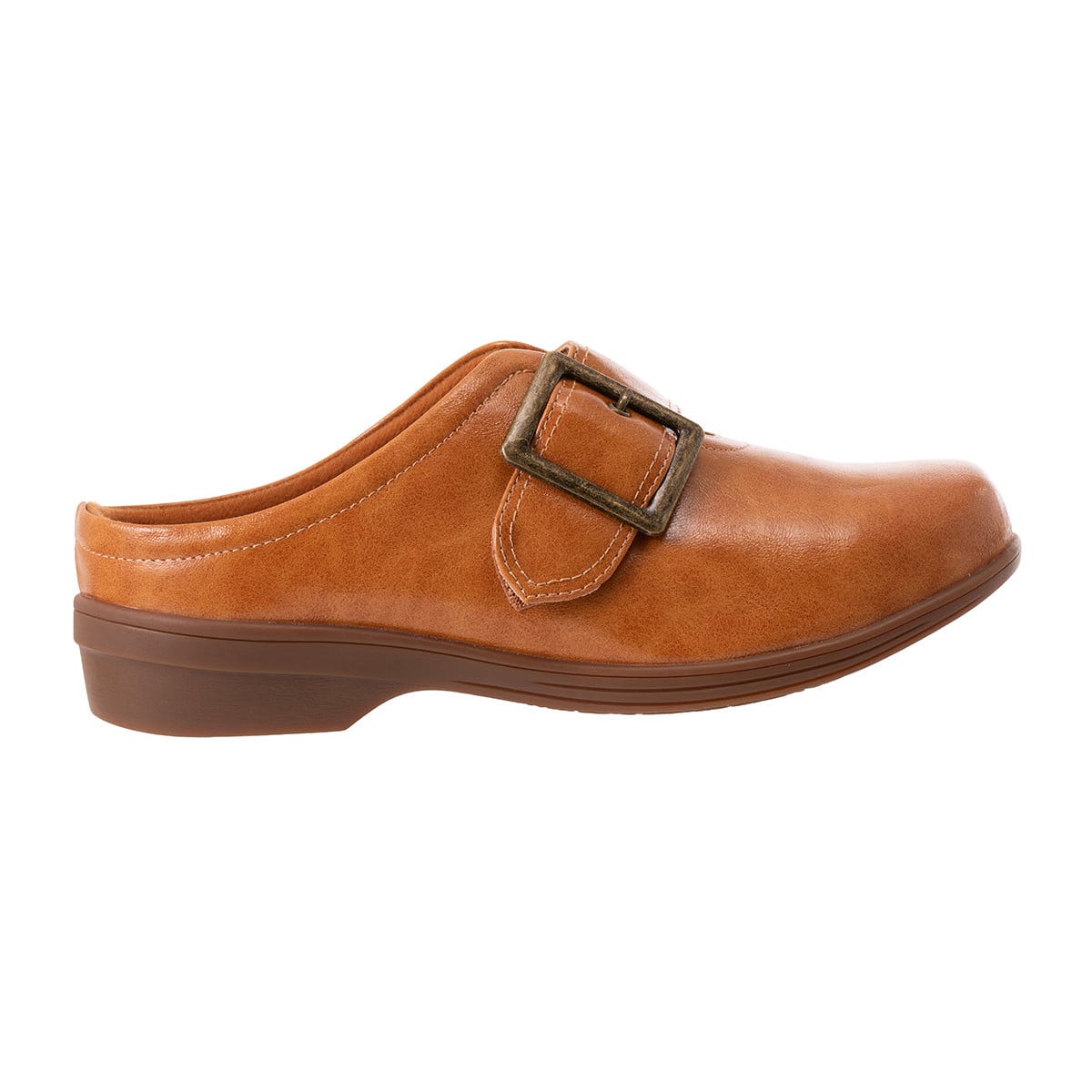 Revitalign Modesto Women's Adjustable Closed-Toe Clog - Tan