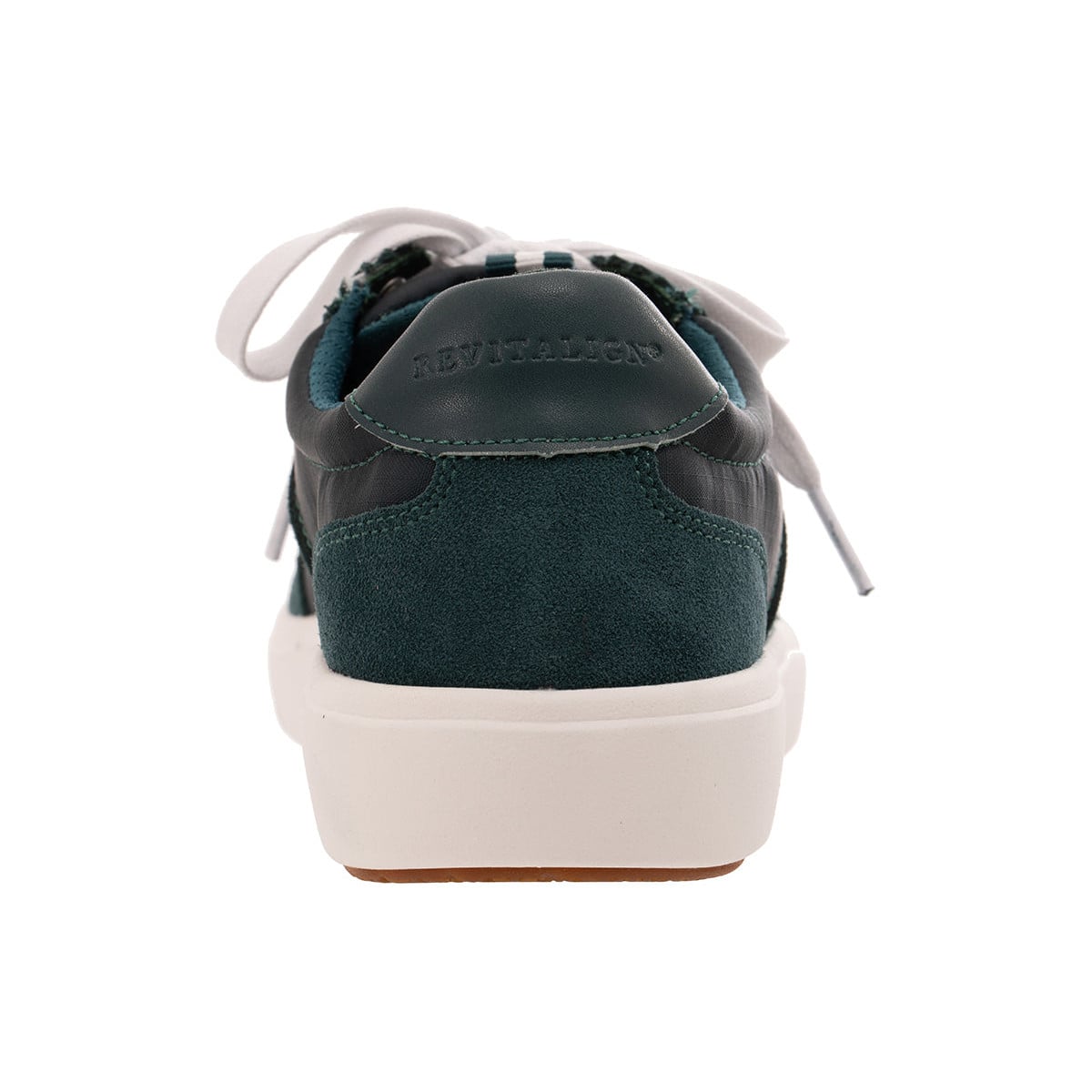 Revitalign Montauk Lily Women's Suede and Ripstop Lace-Up Sneaker - Atlantic Deep