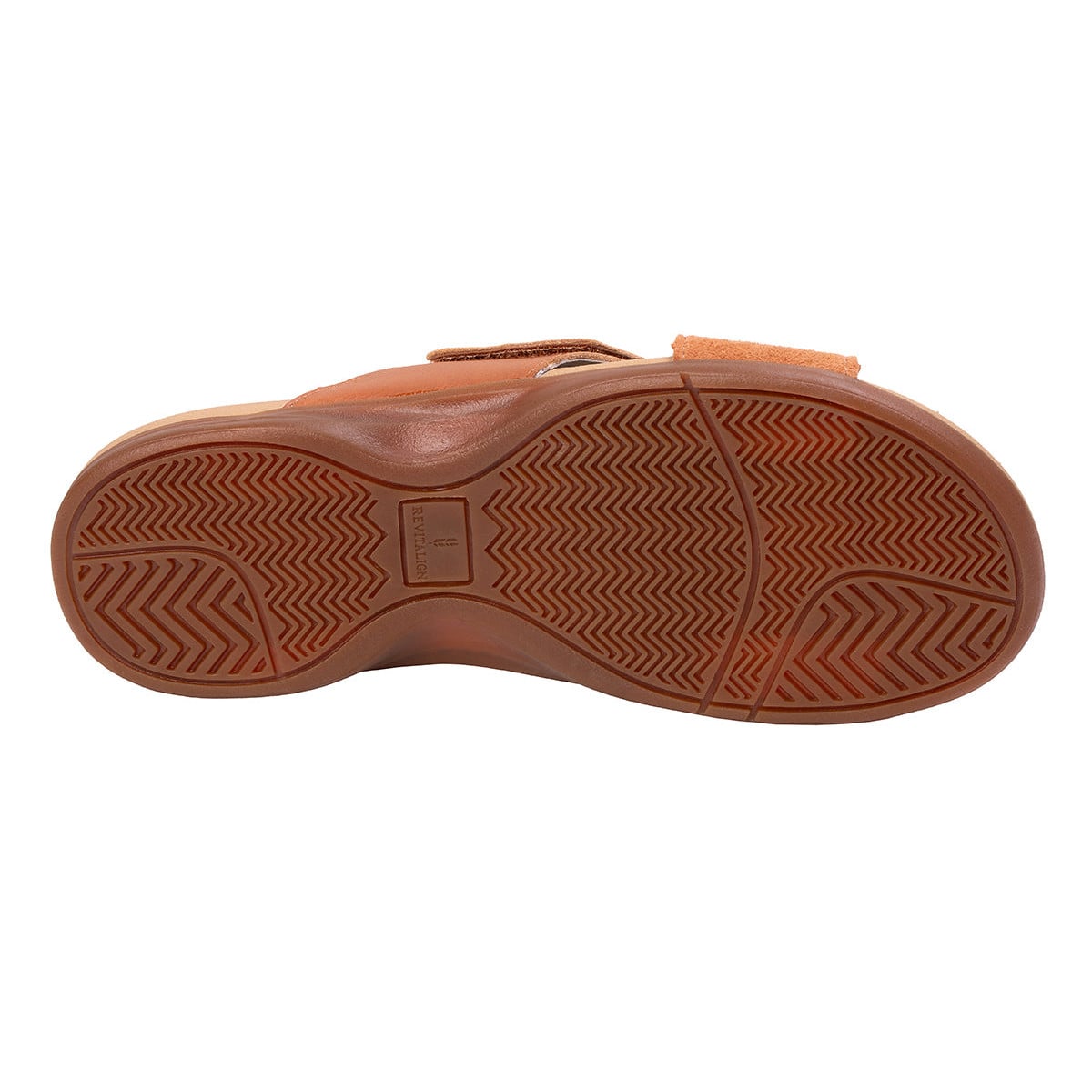 Revitalign Paloma Women's Adjustable Slide Sandal - Saddle