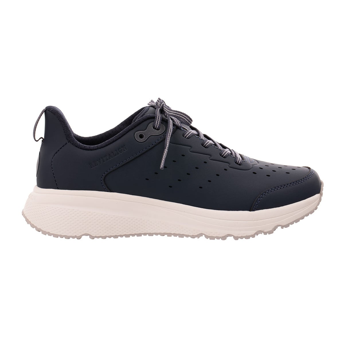 Revitalign Phoebe Pure Women's Lace-Up Walking Sneaker - Navy