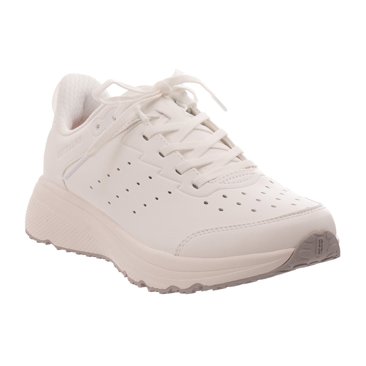 Revitalign Phoebe Pure Women's Lace-Up Walking Sneaker - White