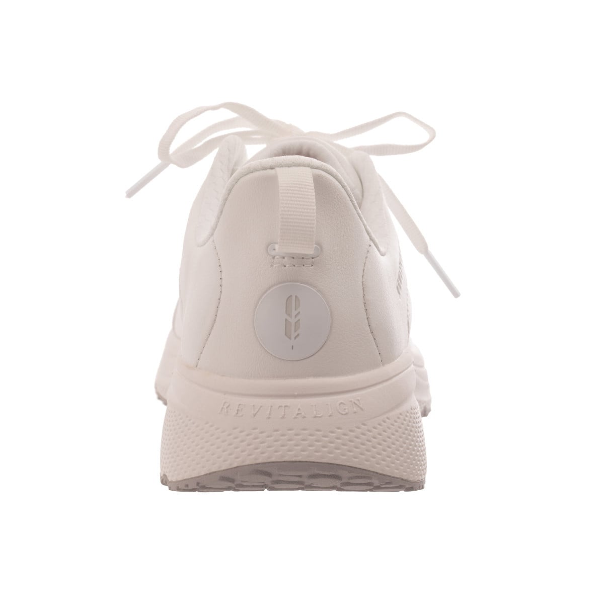 Revitalign Phoebe Pure Women's Lace-Up Walking Sneaker - White