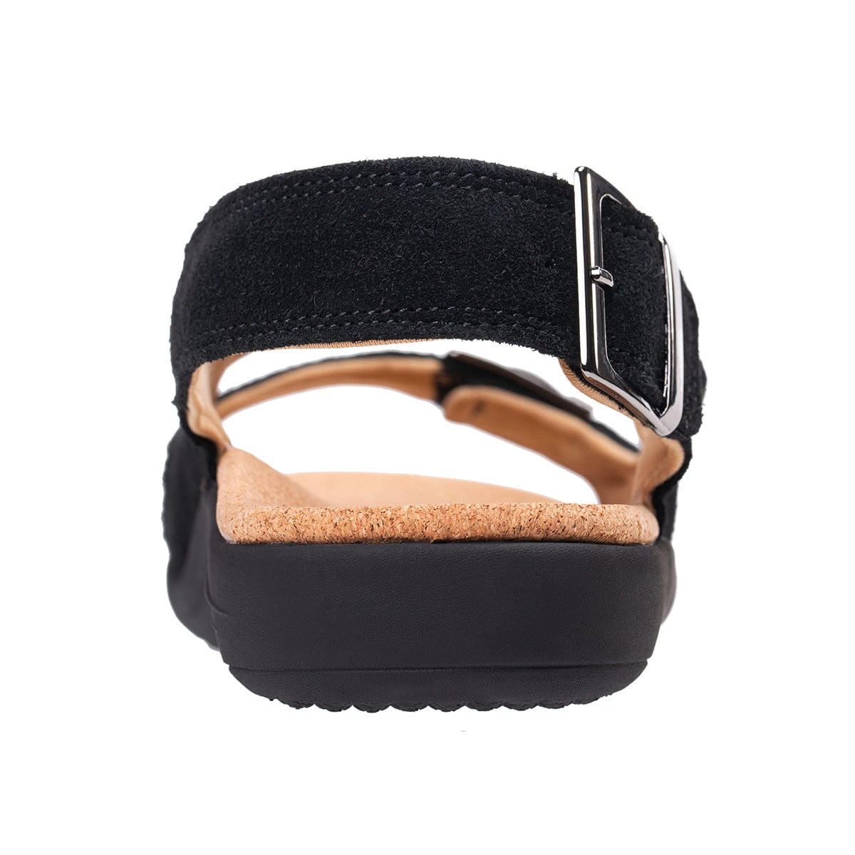 Revitalign Roma Women's Adjustable Backstrap Sandal - Black